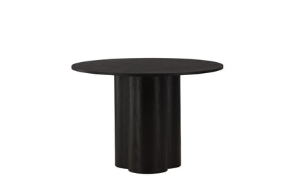 Olivia rundt spisebord - Ø110 cm - sort - billede 2