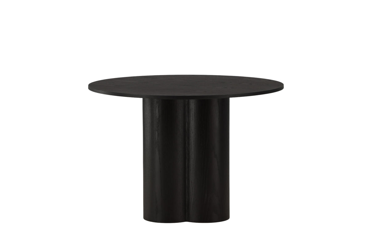 Olivia rundt spisebord - Ø110 cm - sort - billede 4