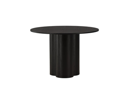 Olivia rundt spisebord - Ø110 cm - sort - billede 6
