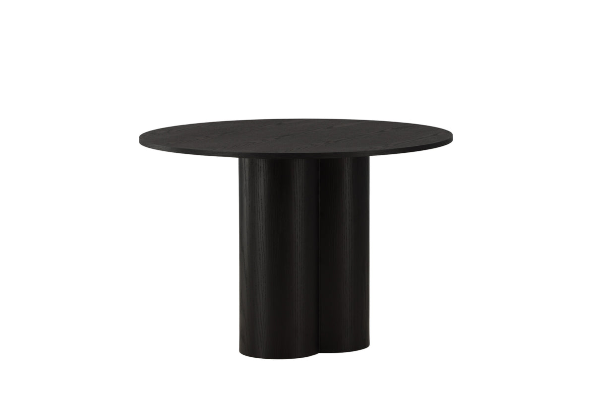Olivia rundt spisebord - Ø110 cm - sort - billede 7