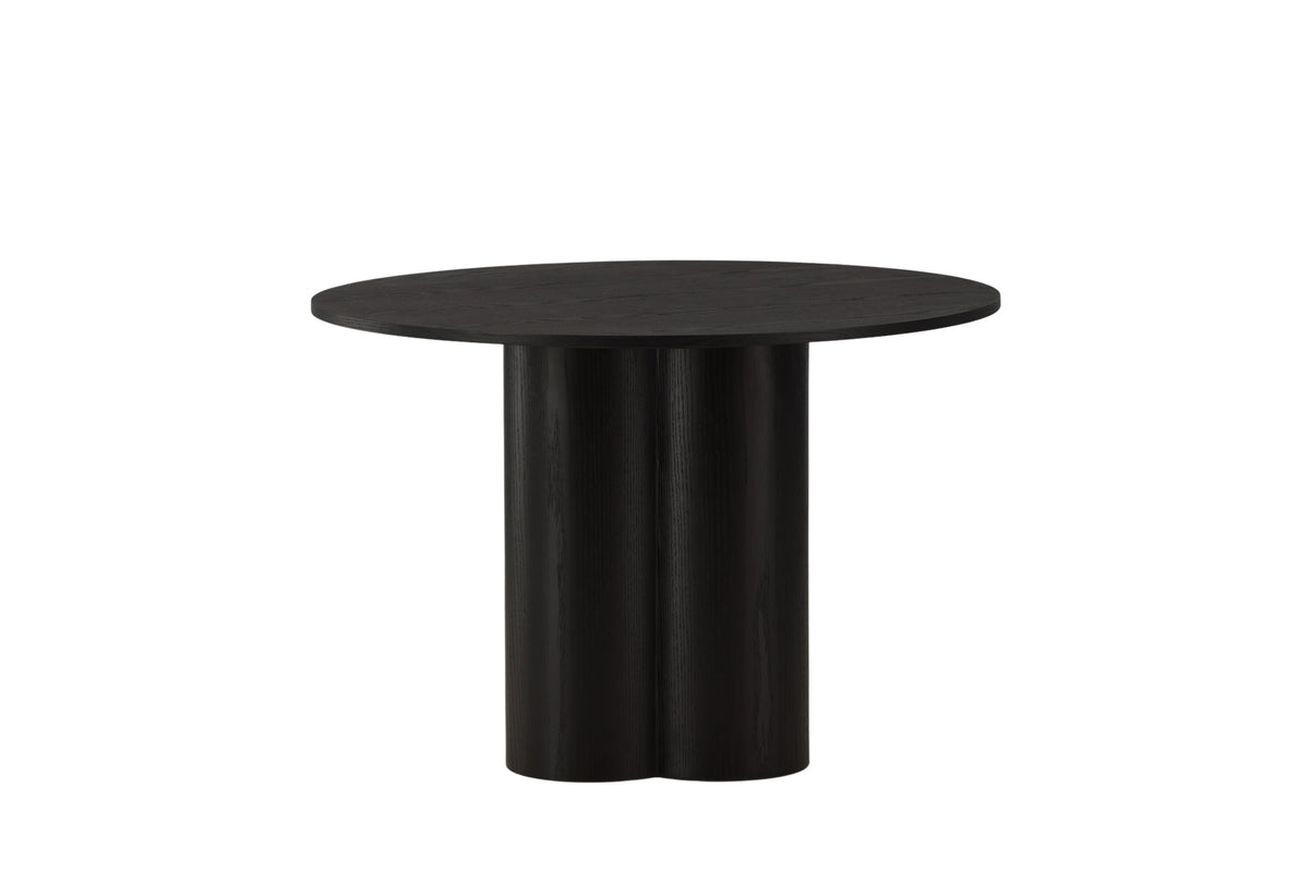 Olivia rundt spisebord - Ø110 cm - sort - billede 8
