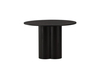 Olivia rundt spisebord - Ø110 cm - sort - billede 8