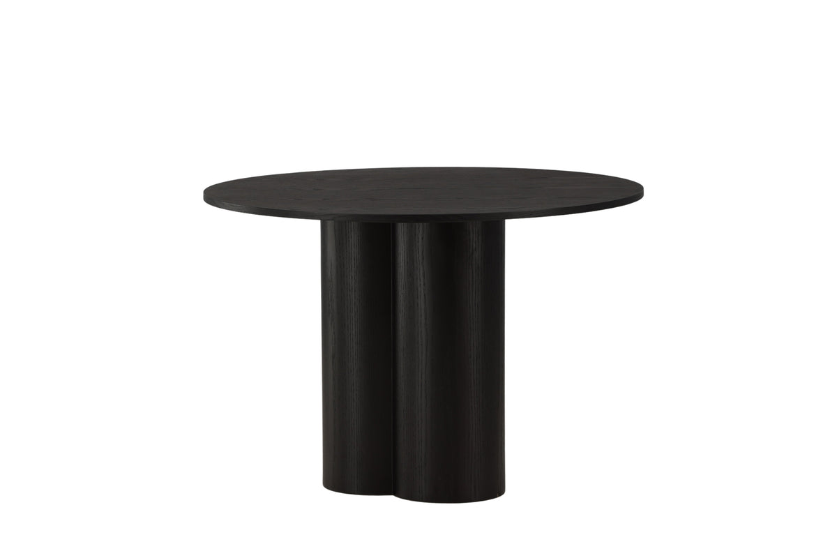Olivia rundt spisebord - Ø110 cm - sort - billede 9