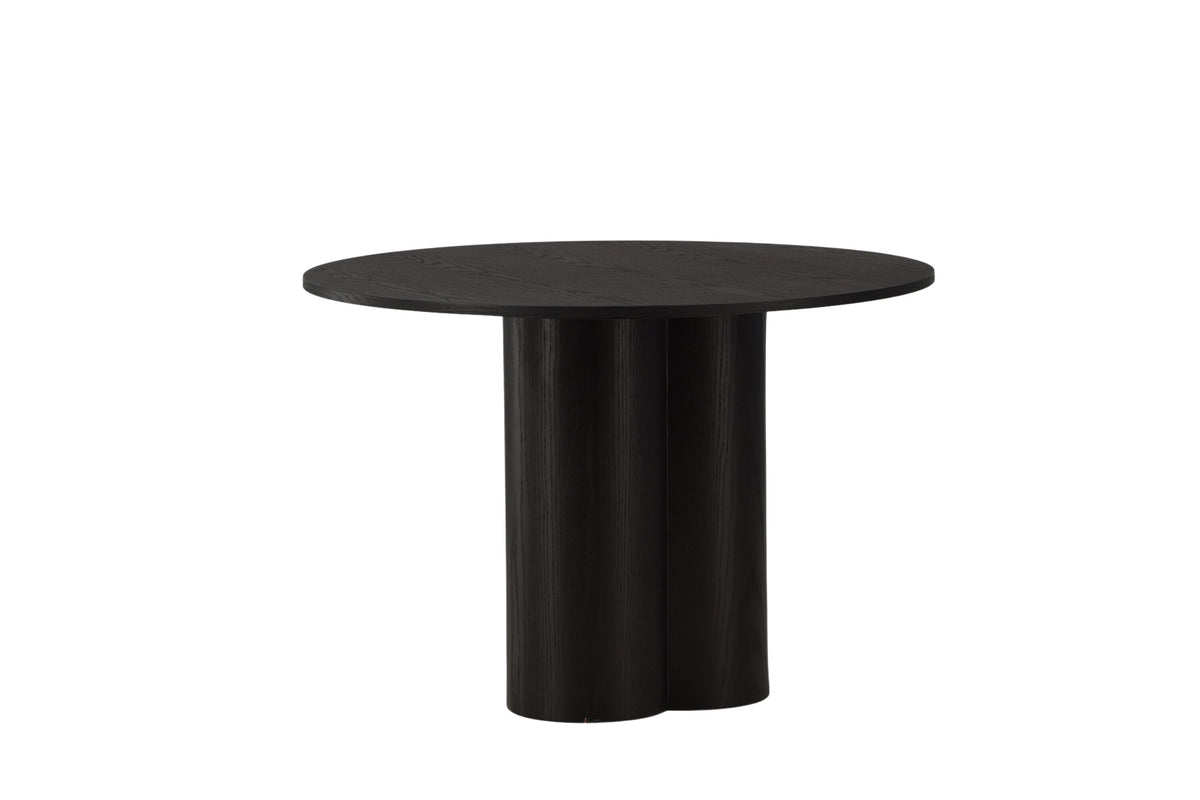 Olivia rundt spisebord - Ø110 cm - sort - billede 11