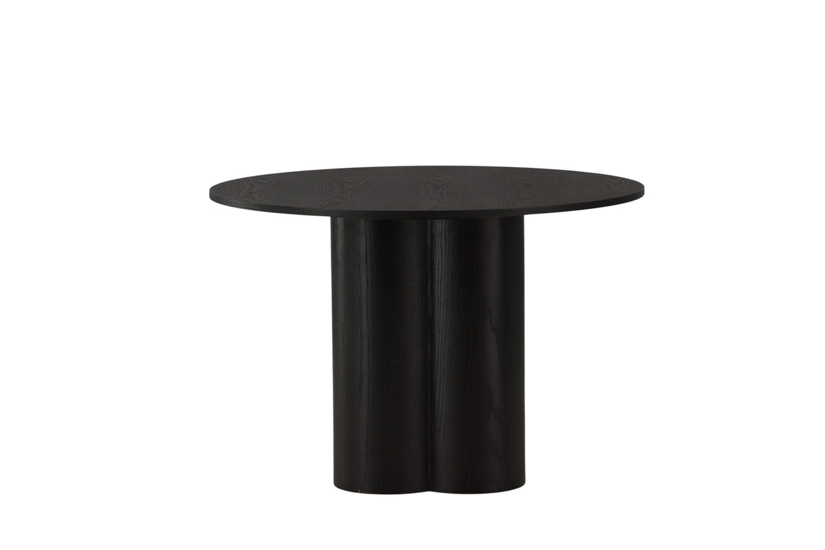 Olivia rundt spisebord - Ø110 cm - sort - billede 12