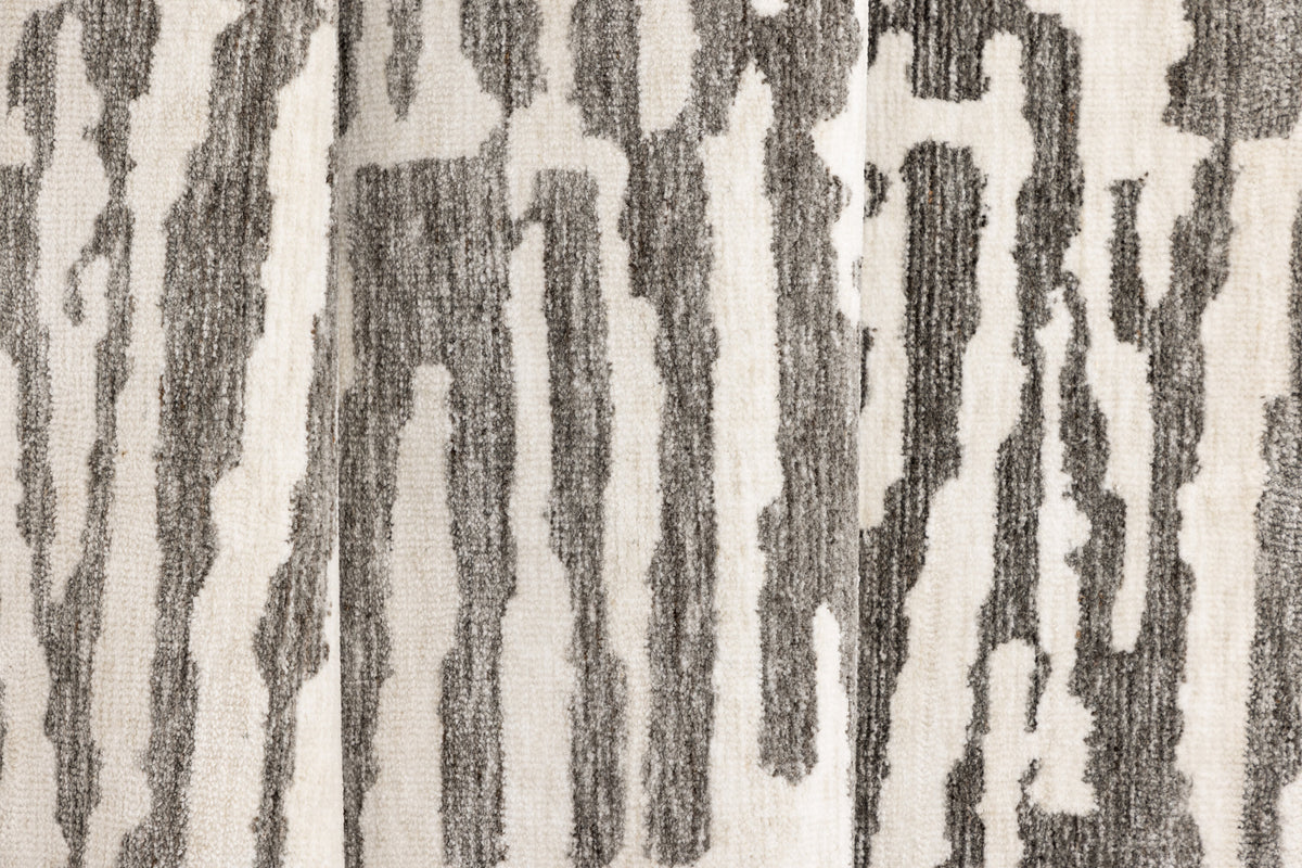 Milos gulvtæppe - 230 × 160 cm - grå, hvid - billede 4