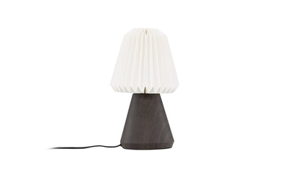 Fjällen bordlampe - Ø20 cm - valnøddefarvet, hvid - billede 10