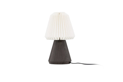 Fjällen bordlampe - Ø20 cm - valnøddefarvet, hvid - billede 5