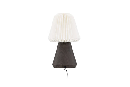 Fjällen bordlampe - Ø20 cm - valnøddefarvet, hvid - billede 7