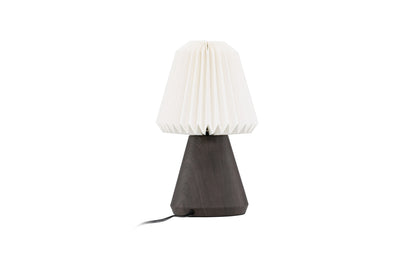 Fjällen bordlampe - Ø20 cm - valnøddefarvet, hvid - billede 8