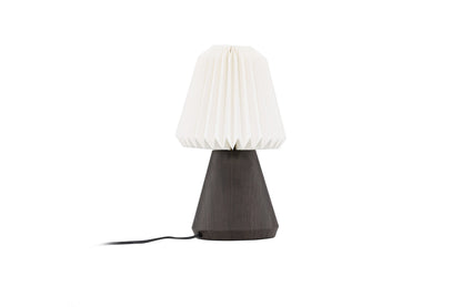 Fjällen bordlampe - Ø20 cm - valnøddefarvet, hvid - billede 9