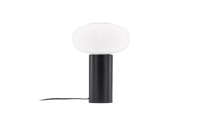Hovfjället bordlampe - Ø13 cm - sort, hvid - billede 1