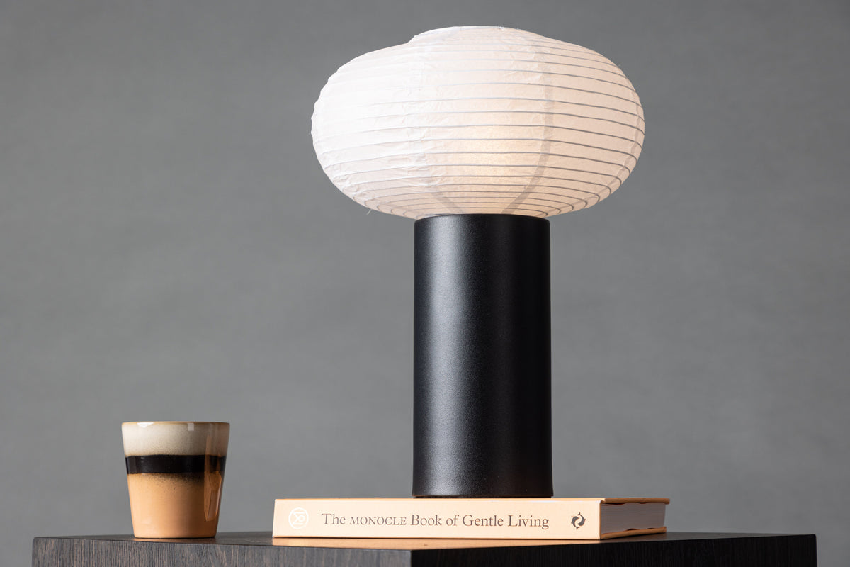 Hovfjället bordlampe - Ø13 cm - sort, hvid - billede 15