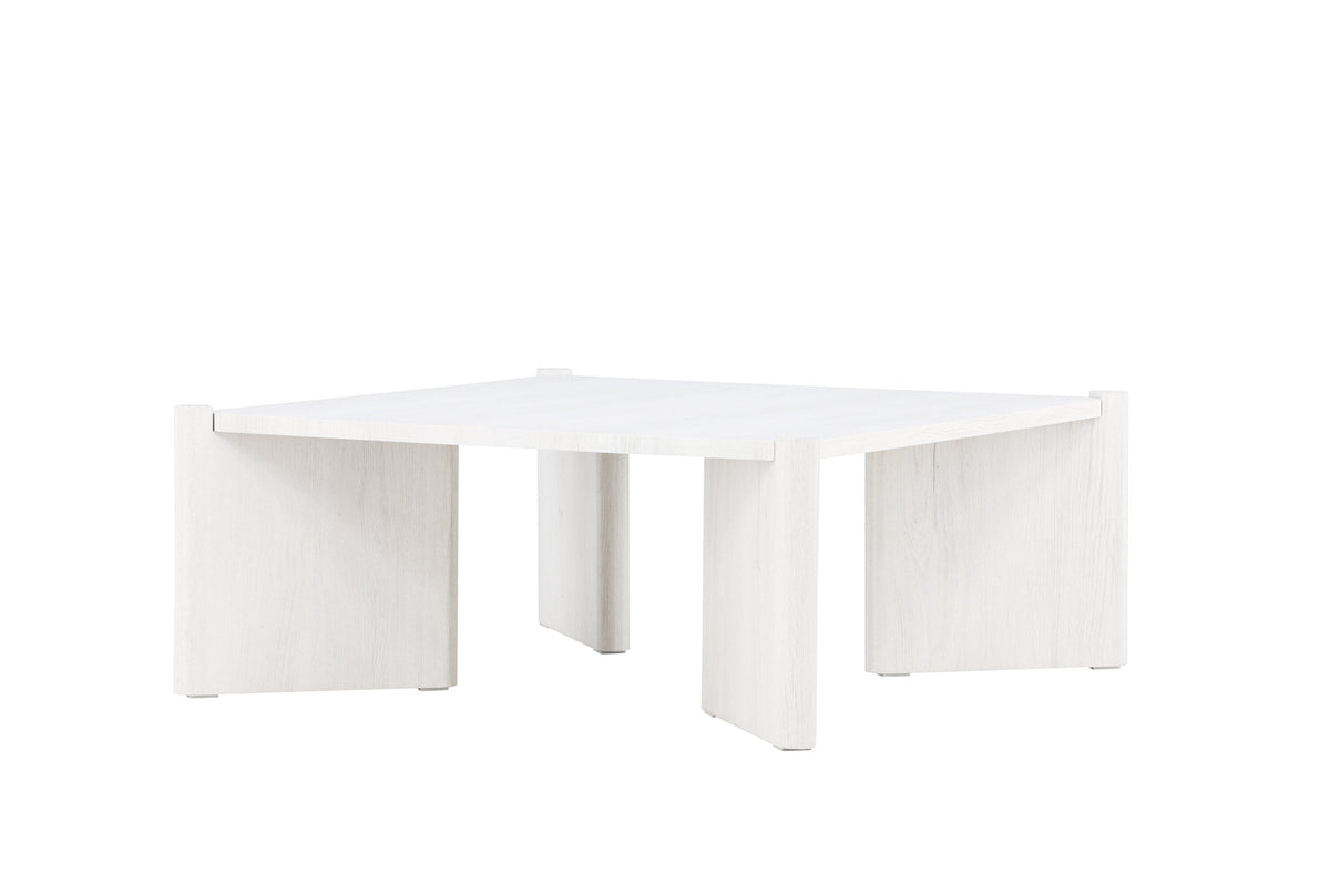 Rogaland sofabord - 100 × 100 cm - hvidpigmenteret - billede 11