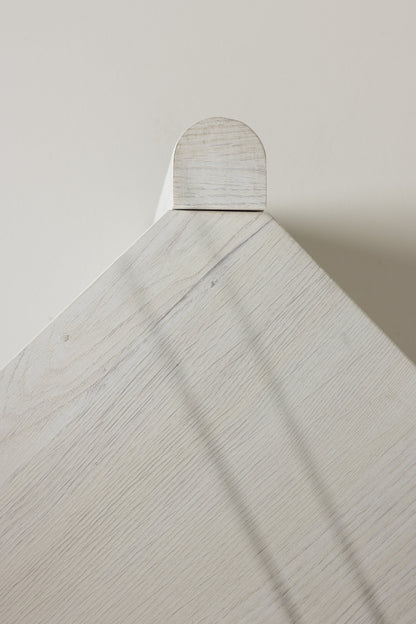 Rogaland sofabord - 100 × 100 cm - hvidpigmenteret - billede 20