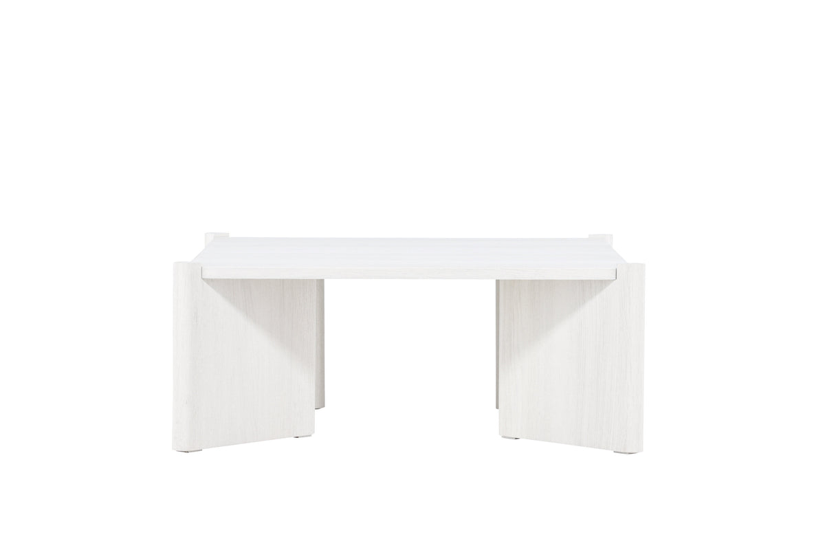 Rogaland sofabord - 100 × 100 cm - hvidpigmenteret - billede 7