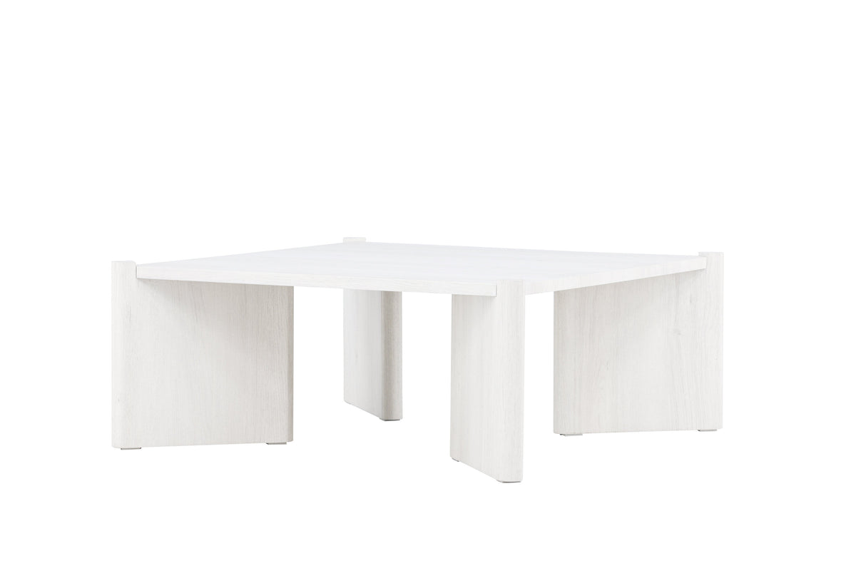 Rogaland sofabord - 100 × 100 cm - hvidpigmenteret - billede 8