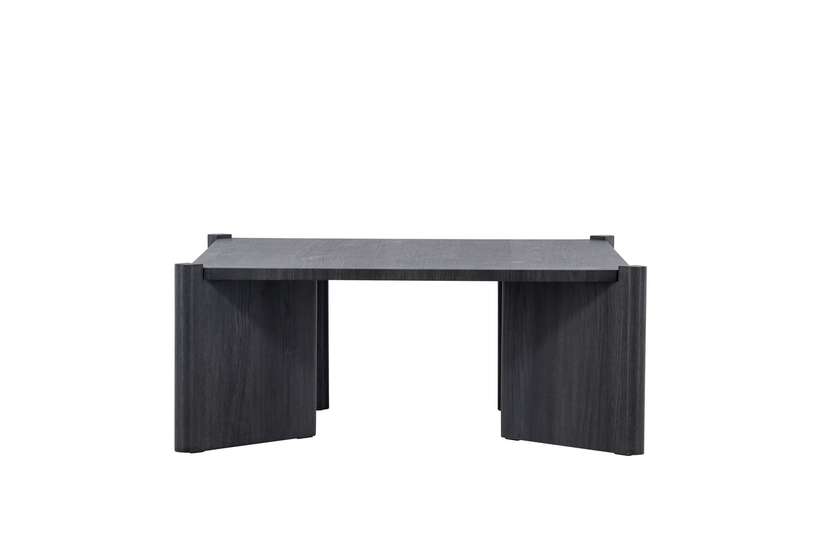 Rogaland sofabord - 100 × 100 cm - sort - billede 10