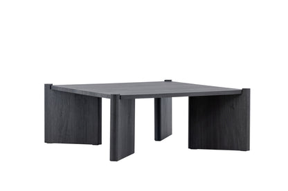 Rogaland sofabord - 100 × 100 cm - sort - billede 12