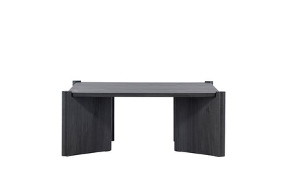 Rogaland sofabord - 100 × 100 cm - sort - billede 1