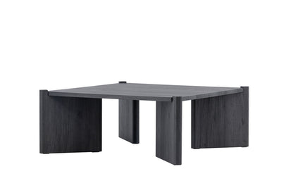 Rogaland sofabord - 100 × 100 cm - sort - billede 2