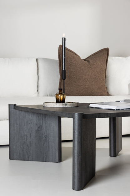 Rogaland sofabord - 100 × 100 cm - sort - billede 17