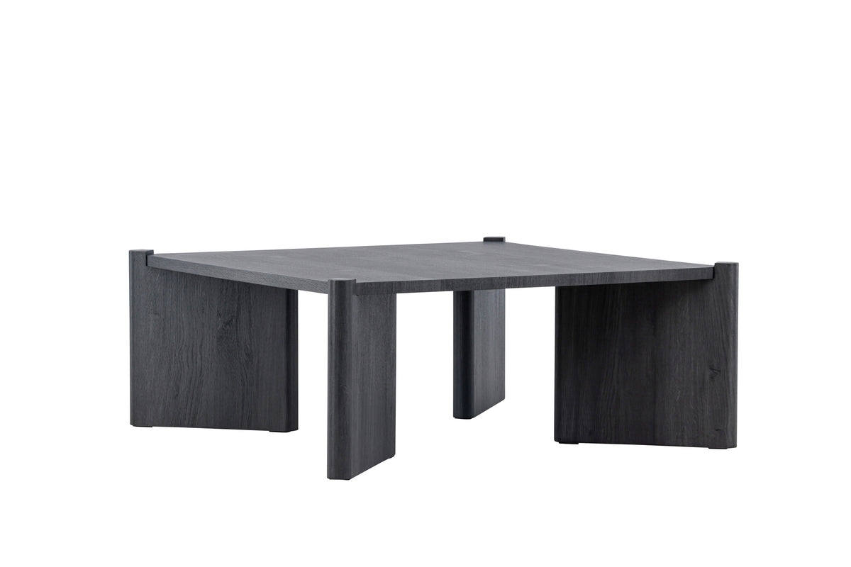 Rogaland sofabord - 100 × 100 cm - sort - billede 3