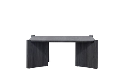 Rogaland sofabord - 100 × 100 cm - sort - billede 4