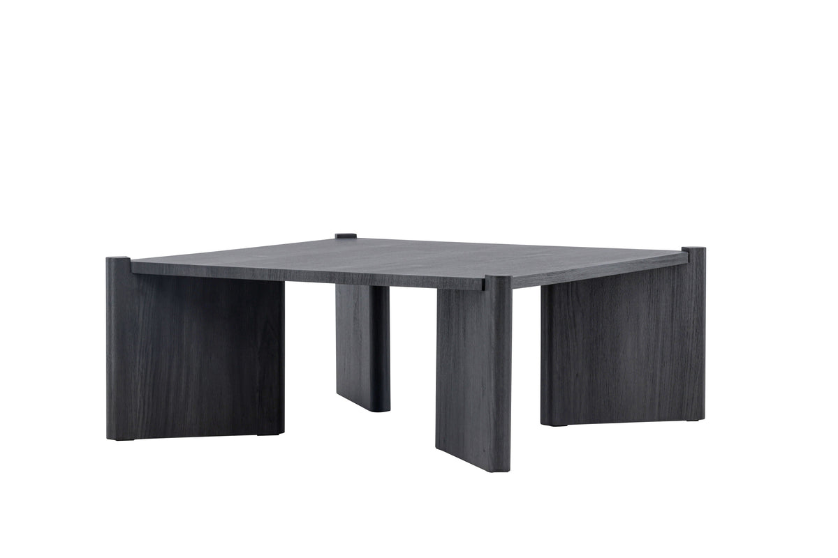 Rogaland sofabord - 100 × 100 cm - sort - billede 5