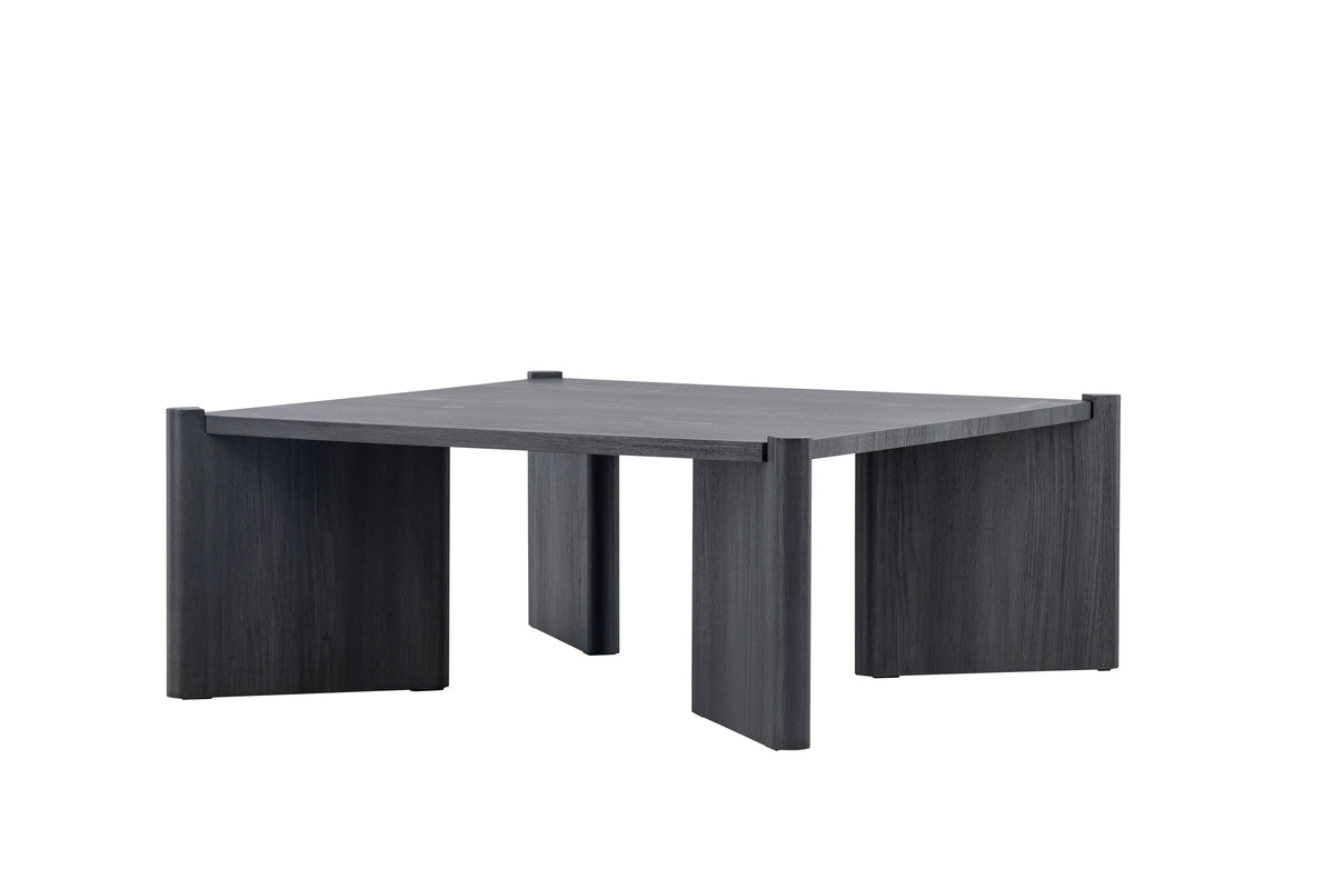 Rogaland sofabord - 100 × 100 cm - sort - billede 8