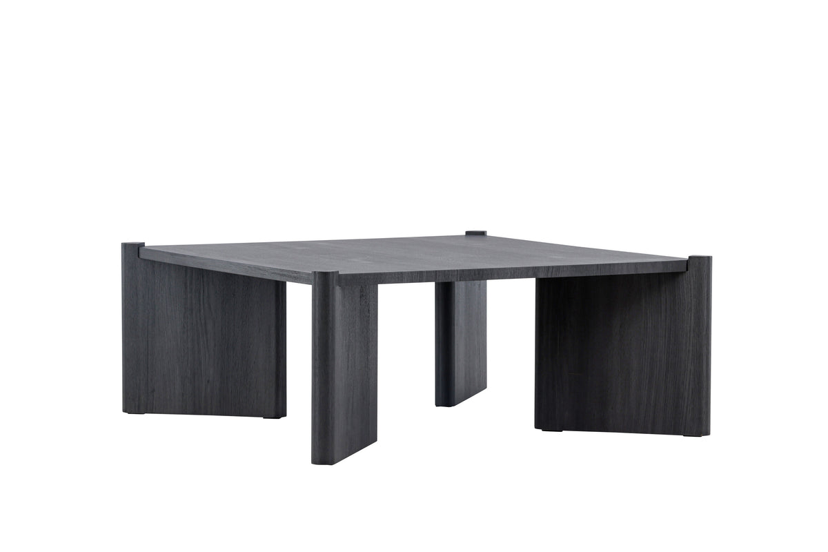 Rogaland sofabord - 100 × 100 cm - sort - billede 9