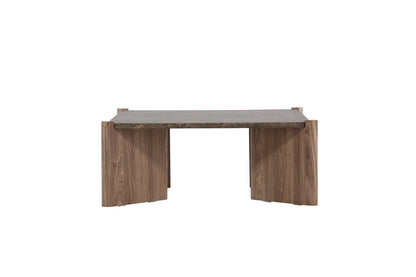 Rogaland sofabord - 100 × 100 cm - brun - billede 10