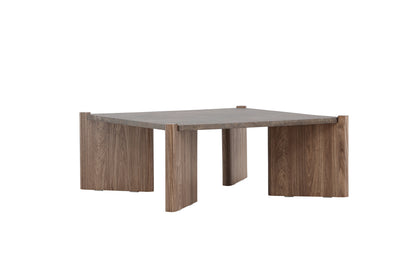 Rogaland sofabord - 100 × 100 cm - brun - billede 9