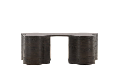 Larvik sofabord - 130 × 90 cm - mokka - billede 1