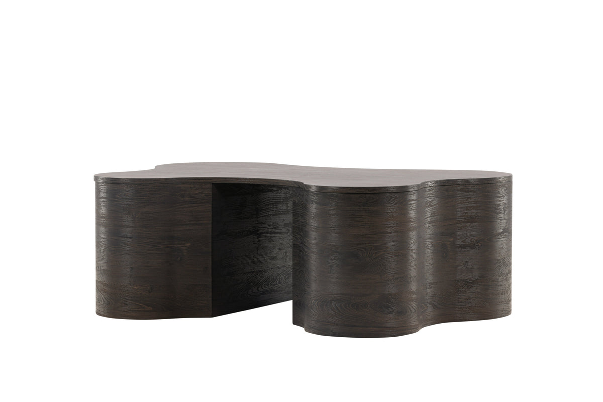 Larvik sofabord - 130 × 90 cm - mokka - billede 2