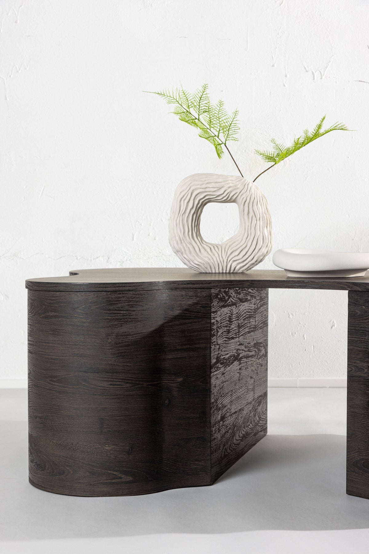 Larvik sofabord - 130 × 90 cm - mokka - billede 18