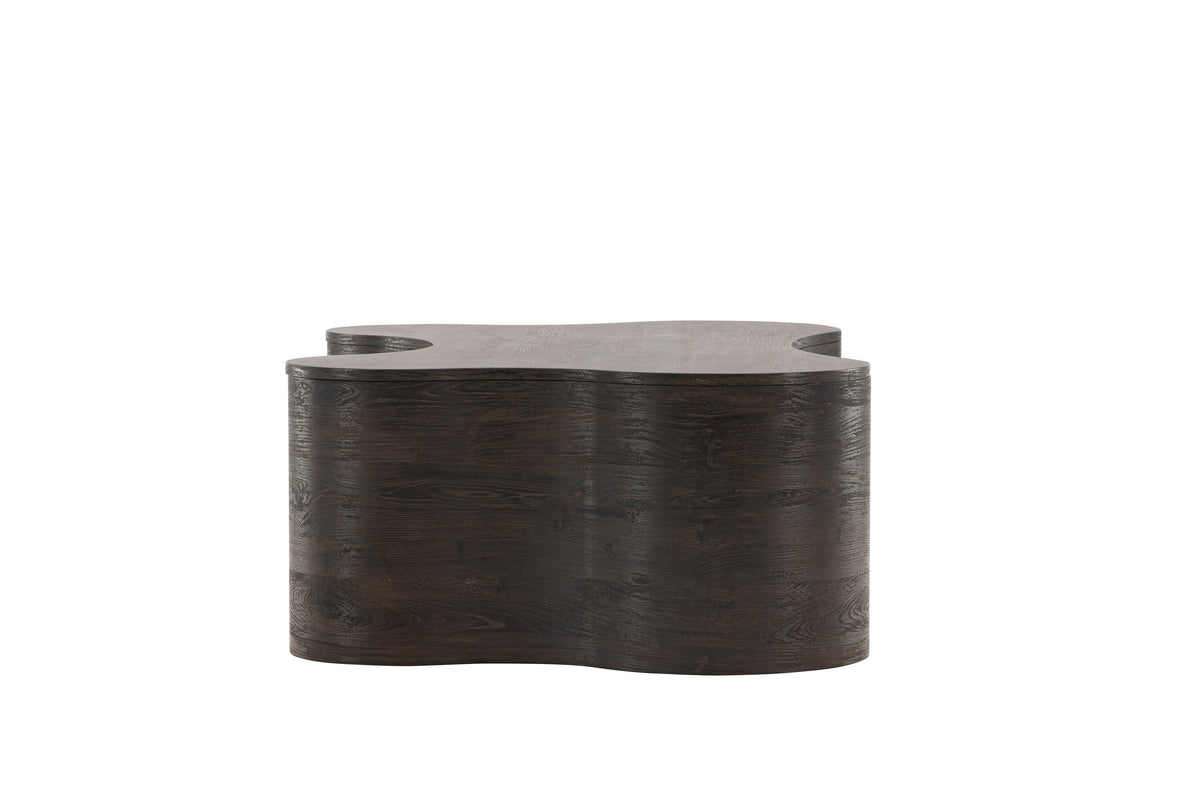 Larvik sofabord - 130 × 90 cm - mokka - billede 4