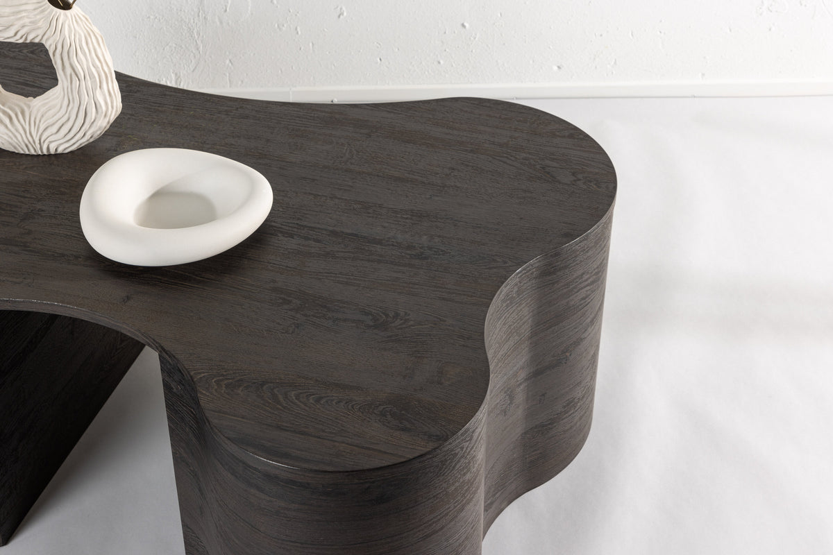 Larvik sofabord - 130 × 90 cm - mokka - billede 16