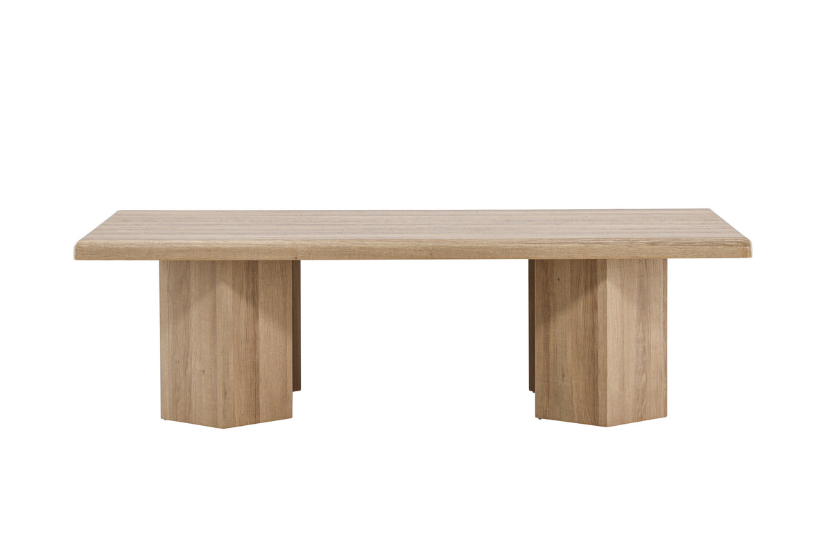 Lillehammer sofabord - 140 × 80 cm - natur - billede 1