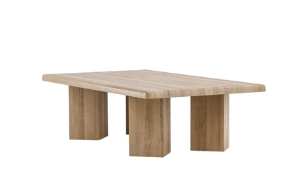 Lillehammer sofabord - 140 × 80 cm - natur - billede 3