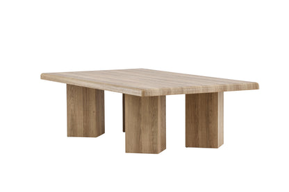 Lillehammer sofabord - 140 × 80 cm - natur - billede 9