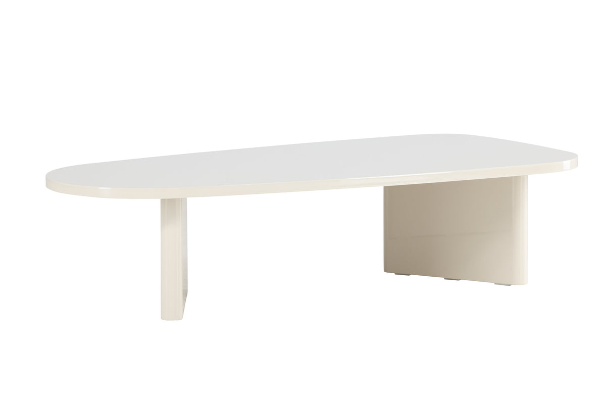 Grönvik sofabord - 130 × 65 cm - beige - billede 12