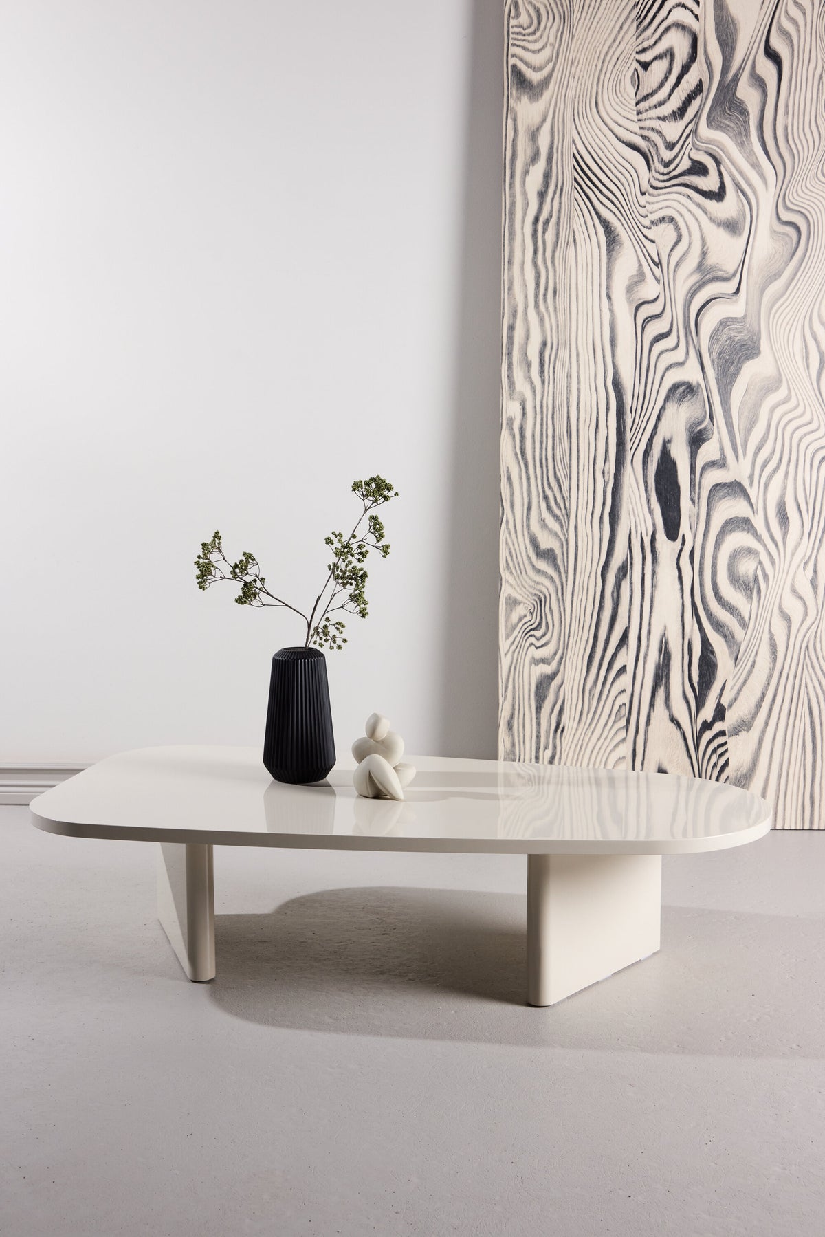 Grönvik sofabord - 130 × 65 cm - beige - billede 18