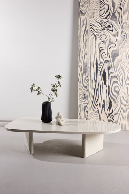Grönvik sofabord - 130 × 65 cm - beige - billede 18