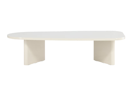 Grönvik sofabord - 130 × 65 cm - beige - billede 1