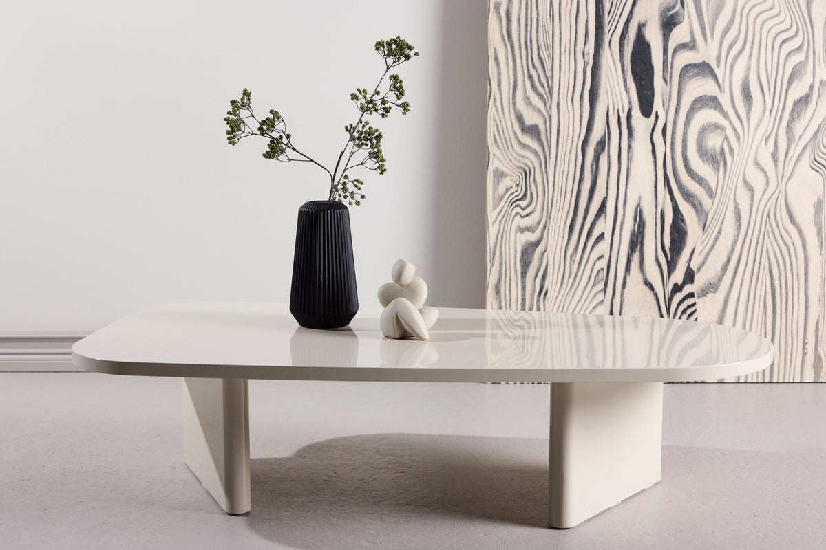 Grönvik sofabord - 130 × 65 cm - beige - billede 13
