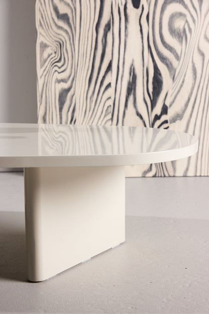 Grönvik sofabord - 130 × 65 cm - beige - billede 19