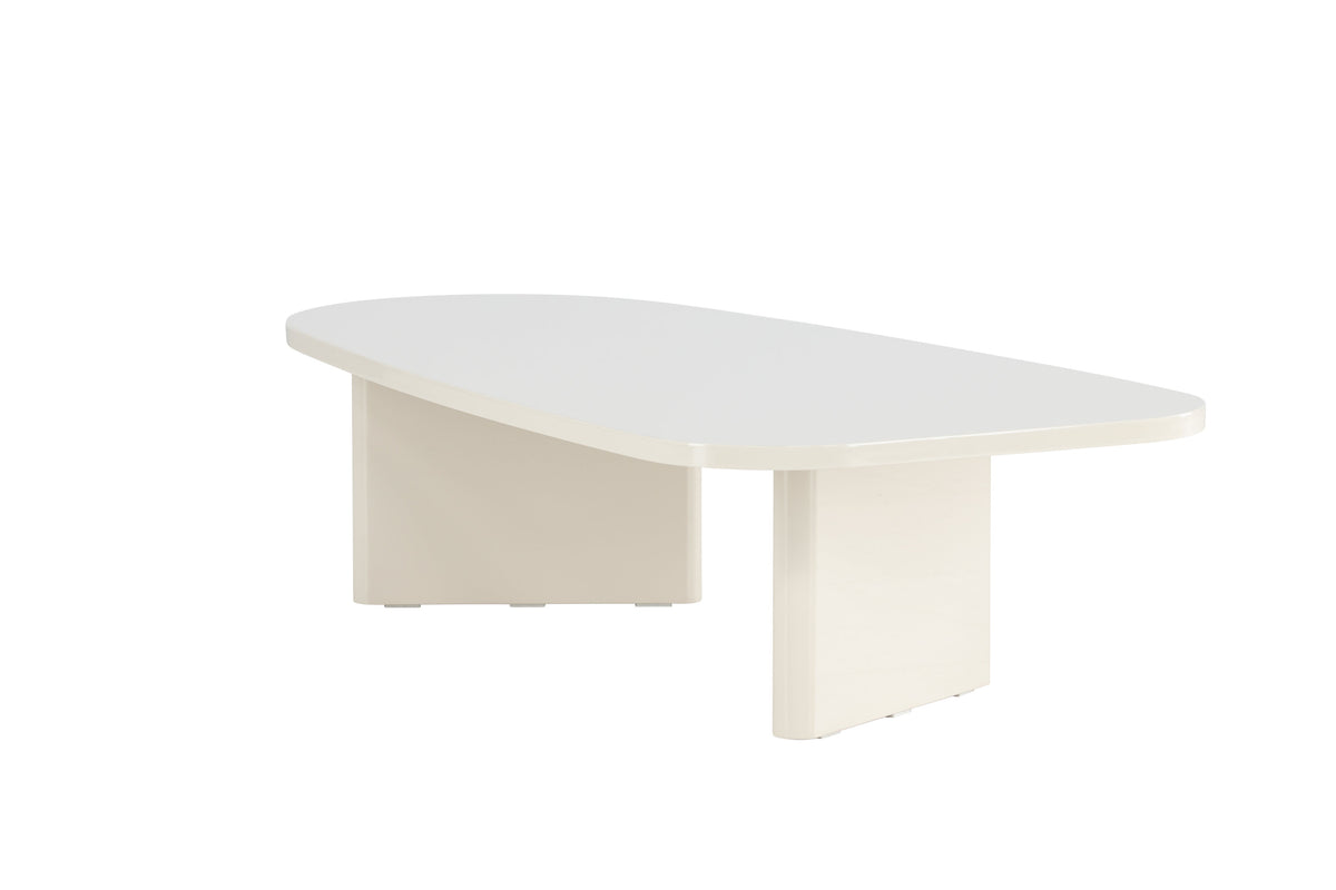 Grönvik sofabord - 130 × 65 cm - beige - billede 3