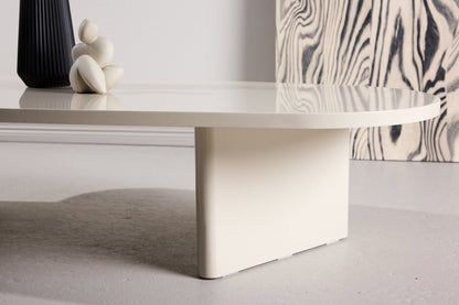 Grönvik sofabord - 130 × 65 cm - beige - billede 14