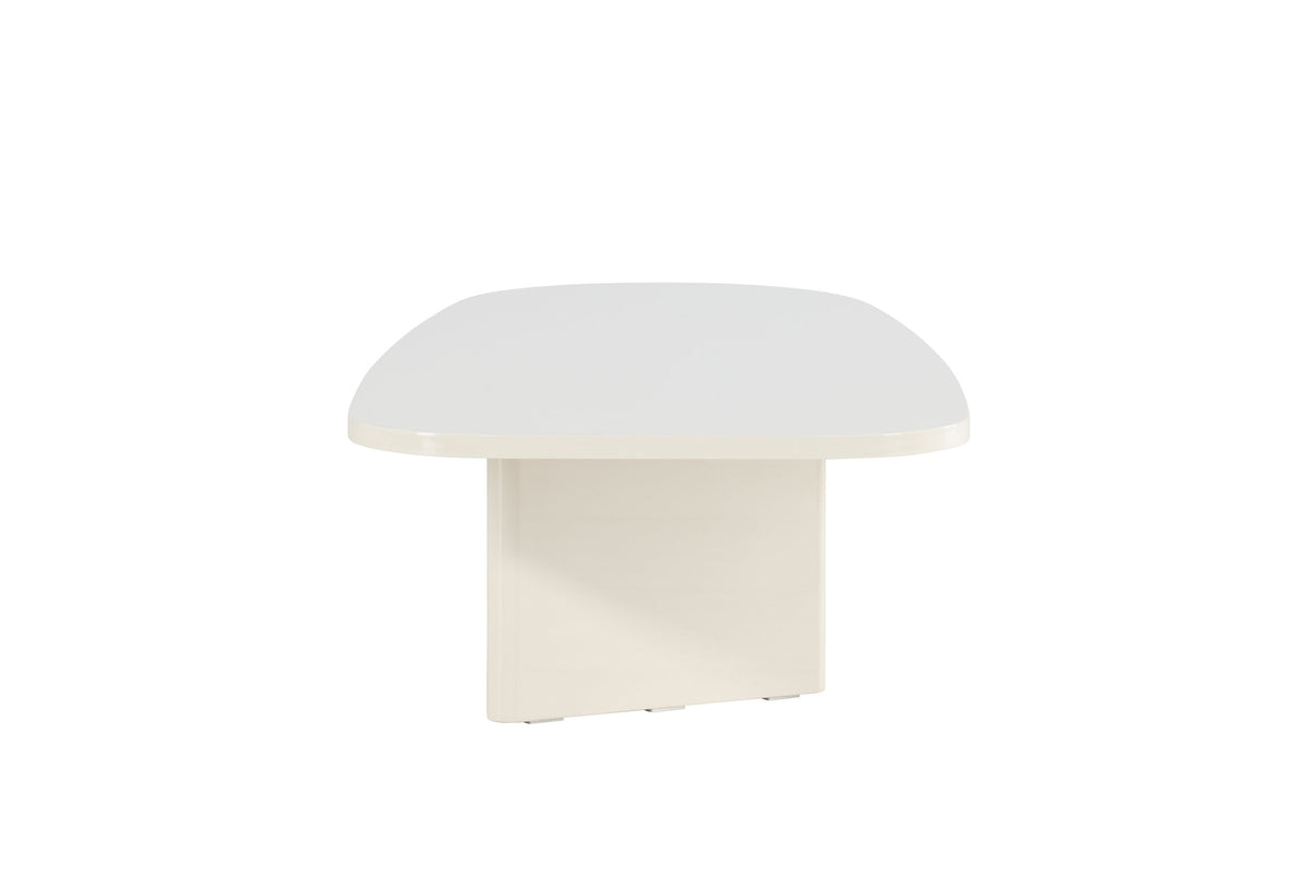 Grönvik sofabord - 130 × 65 cm - beige - billede 4